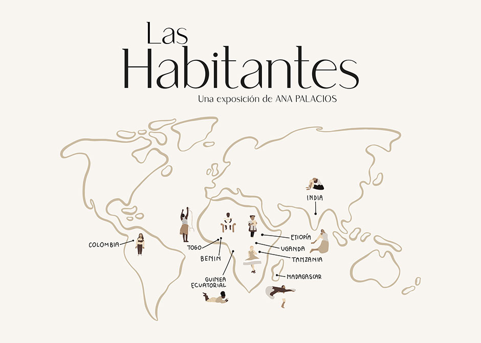 "Las Habitantes" © Ana Palacios / Ilustración de Ana Deguez