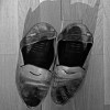 "Mis zapatos de Batman" 2004 — Leica III (1933) © Valentín Sama