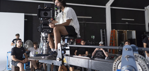 Taller de "El maquinista" en el Máster de Dirección de Fotografía en Cine EFTI con La Vía Nivel